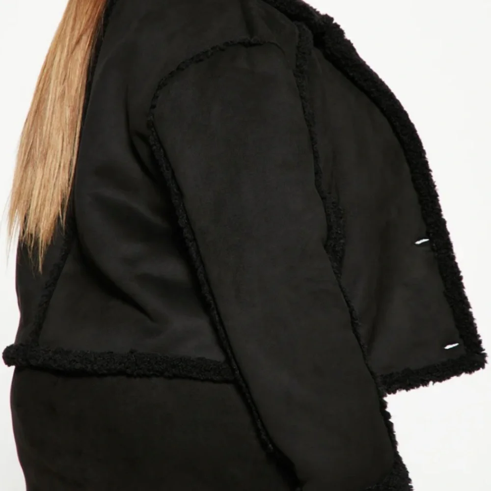 Faux Suede jacket - Picture 3 of 12